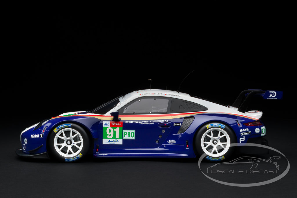 IXO 1:12 Porsche 911 (991) RSR #91 2nd LMGTE Pro 24h LeMans 2018