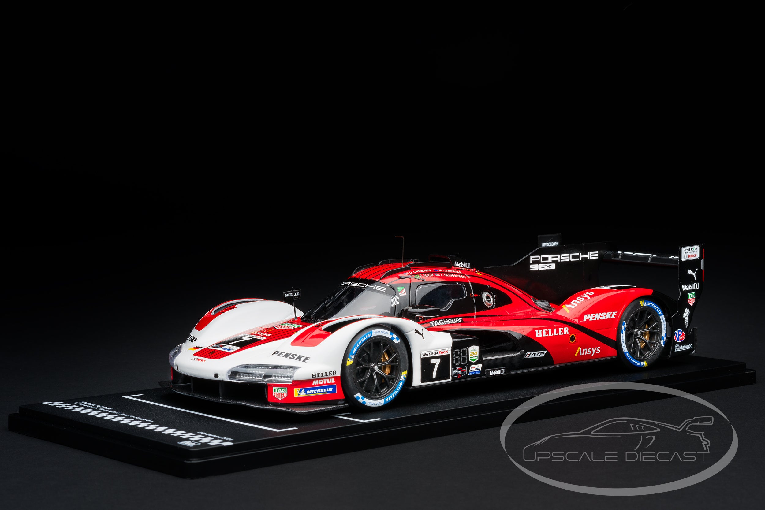 IXO 1:18 Porsche 963 No.7 Winner 24h Daytona 2024 Porsche Penske Motorsports