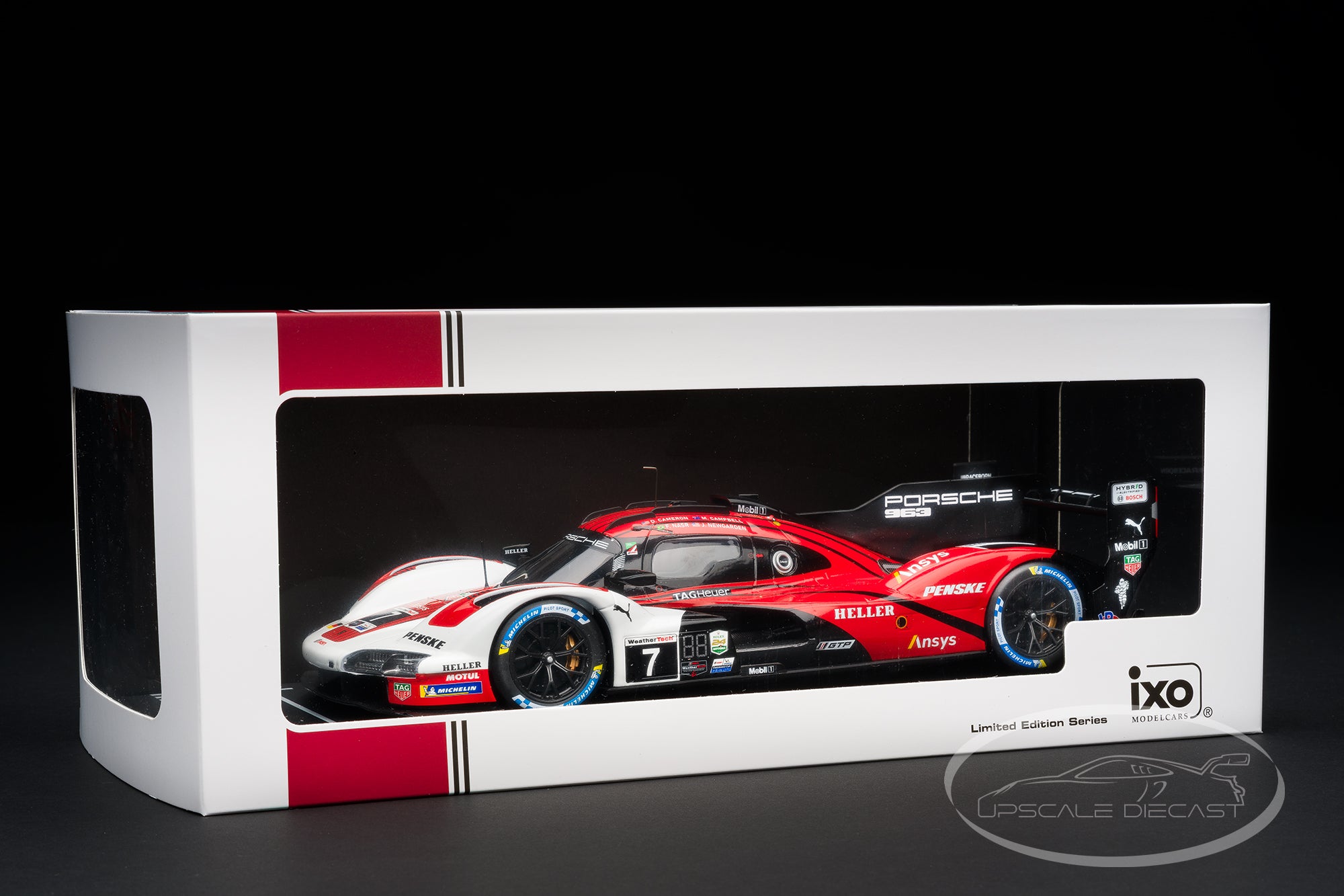 IXO 1:18 Porsche 963 No.7 Winner 24h Daytona 2024 Porsche Penske Motorsports