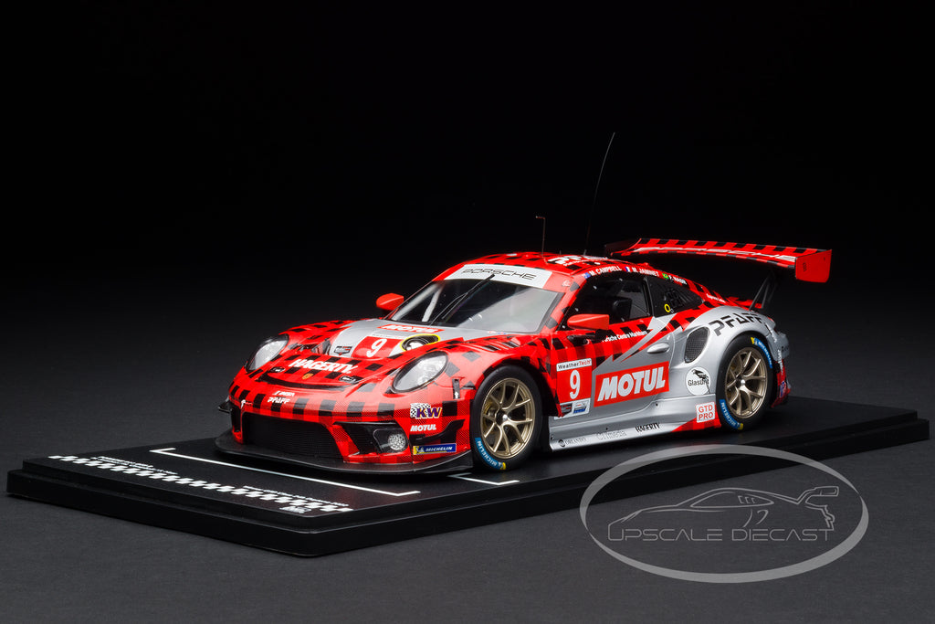 IXO 1:18 Porsche 911 GT3 R No.9 Pfaff Winner Daytona 24 Hours 2022