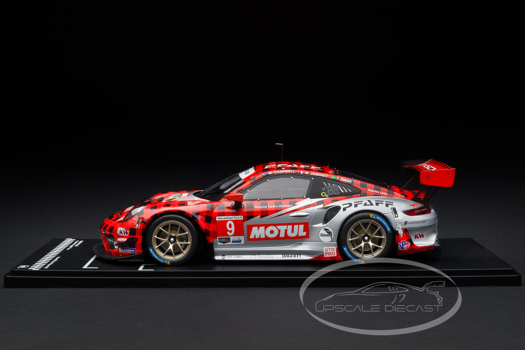 IXO 1:18 Porsche 911 GT3 R No.9 Pfaff Winner Daytona 24 Hours 2022