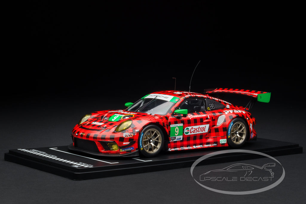 IXO 1:18 Porsche 911 GT3 R No.9 Pfaff 24 Hours of Daytona 2019