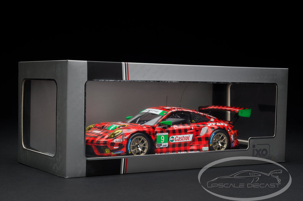 IXO 1:18 Porsche 911 GT3 R No.9 Pfaff 24 Hours of Daytona 2019