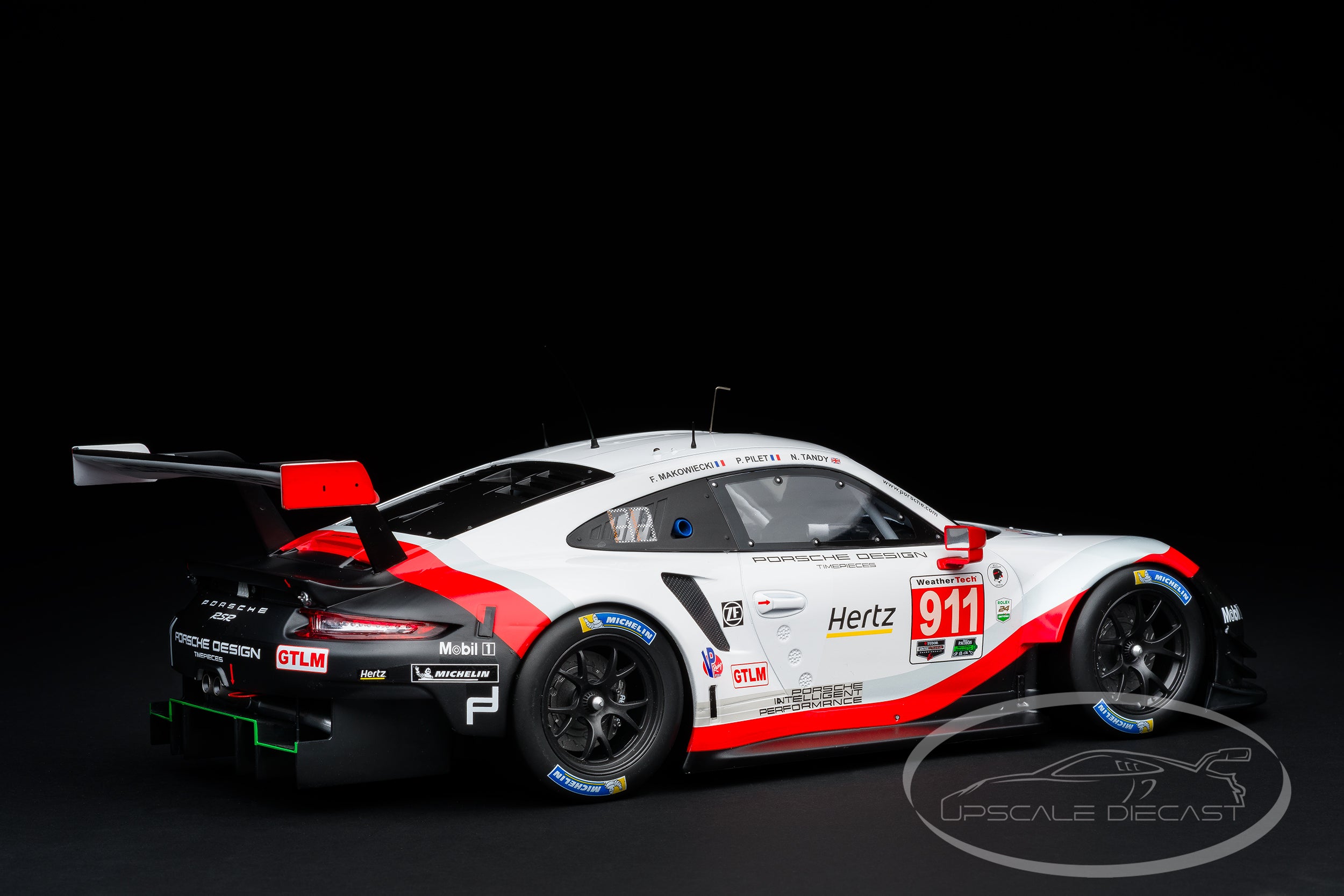 IXO 1:12 Porsche 911 RSR #911 24 Hours of Daytona 2018 Porsche GT Team