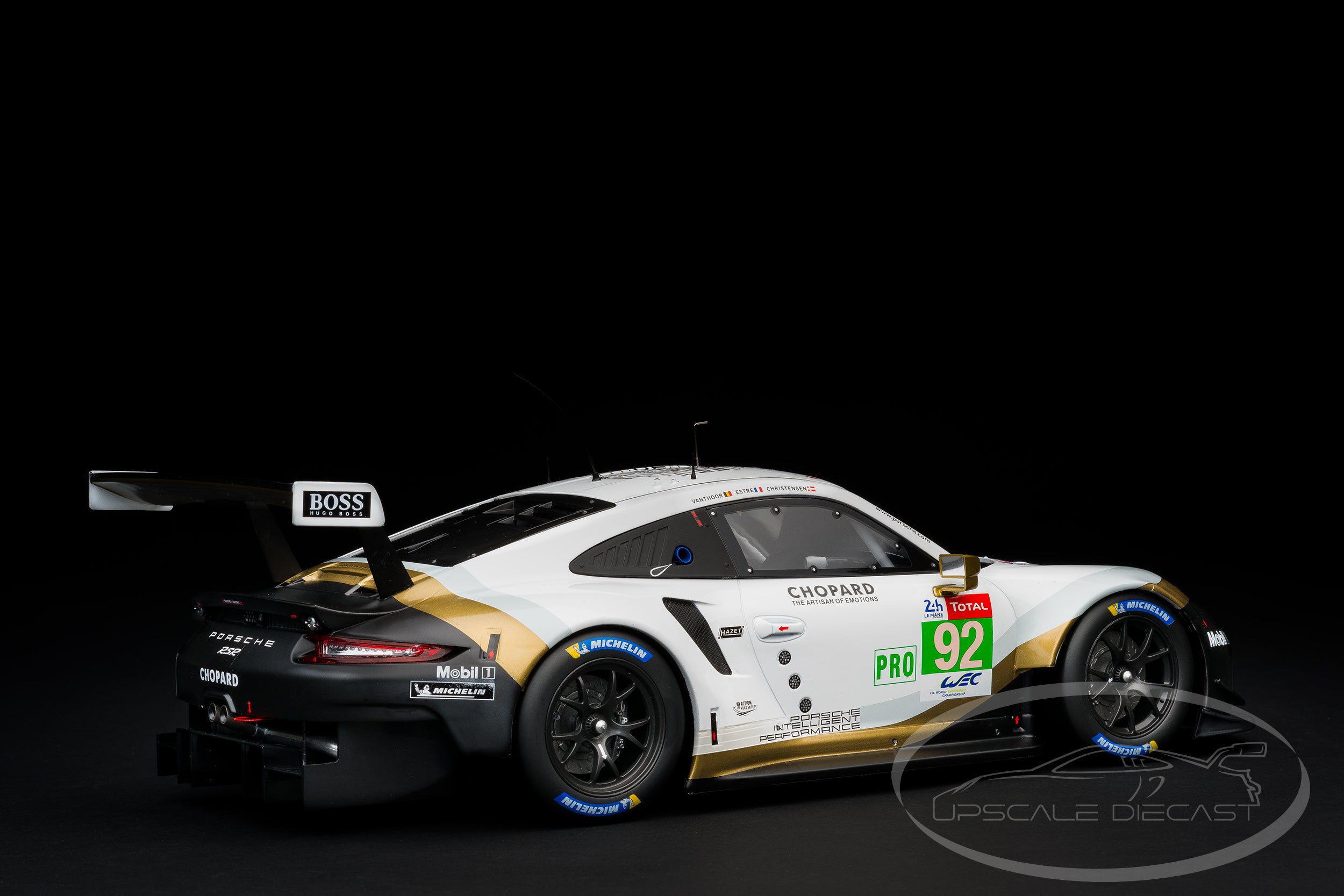 IXO 1:12 Porsche 911 991 RSR No.92 24h Le Mans 2019 Porsche GT Team
