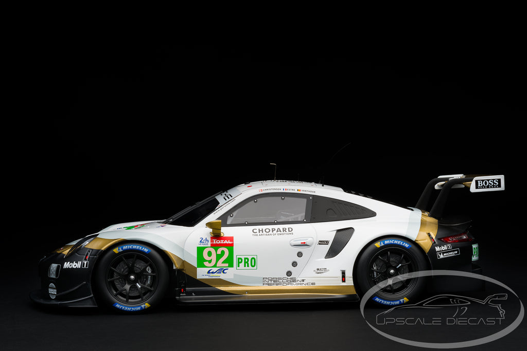 IXO 1:12 Porsche 911 991 RSR No.92 24h Le Mans 2019 Porsche GT Team