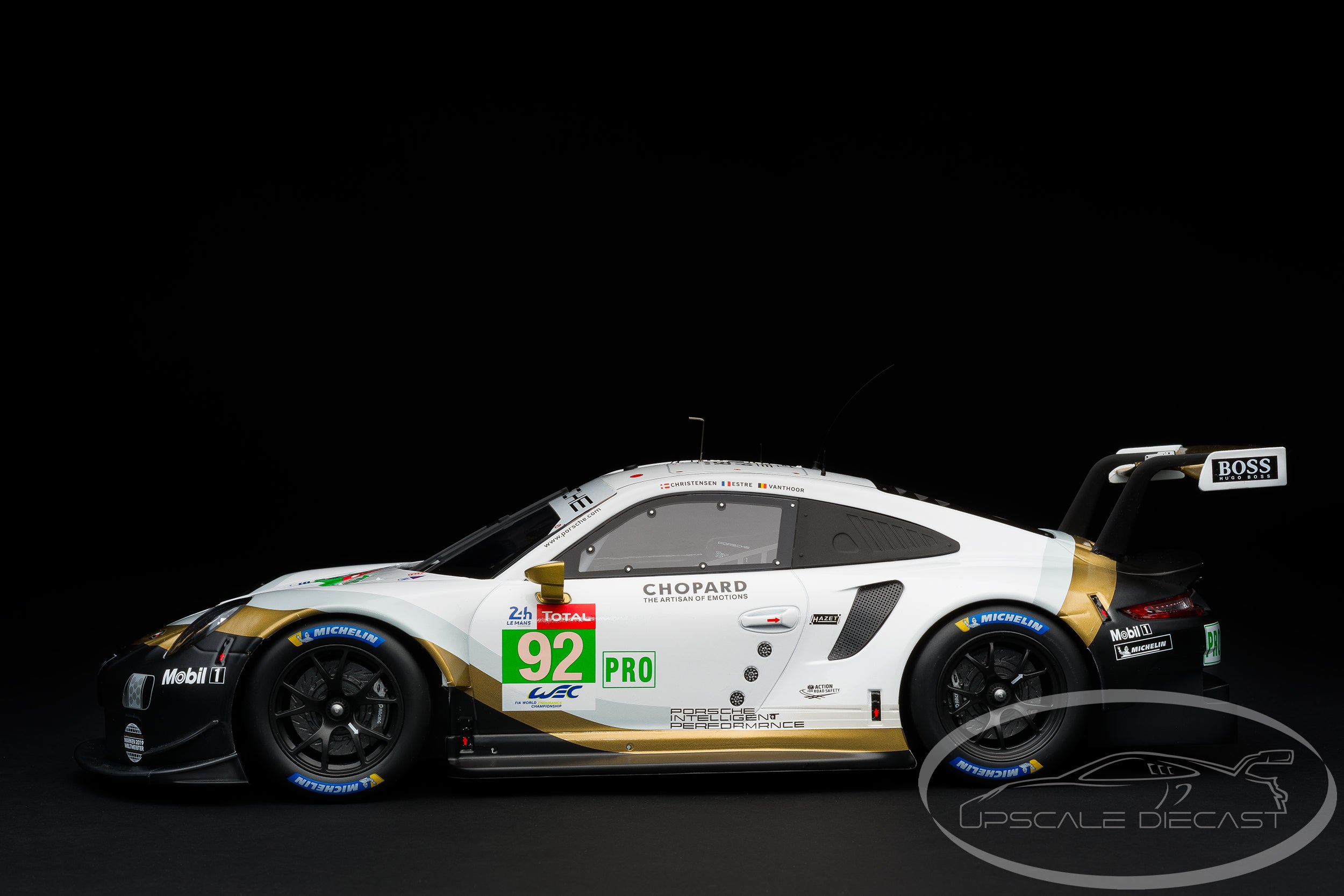 IXO 1:12 Porsche 911 991 RSR No.92 24h Le Mans 2019 Porsche GT Team