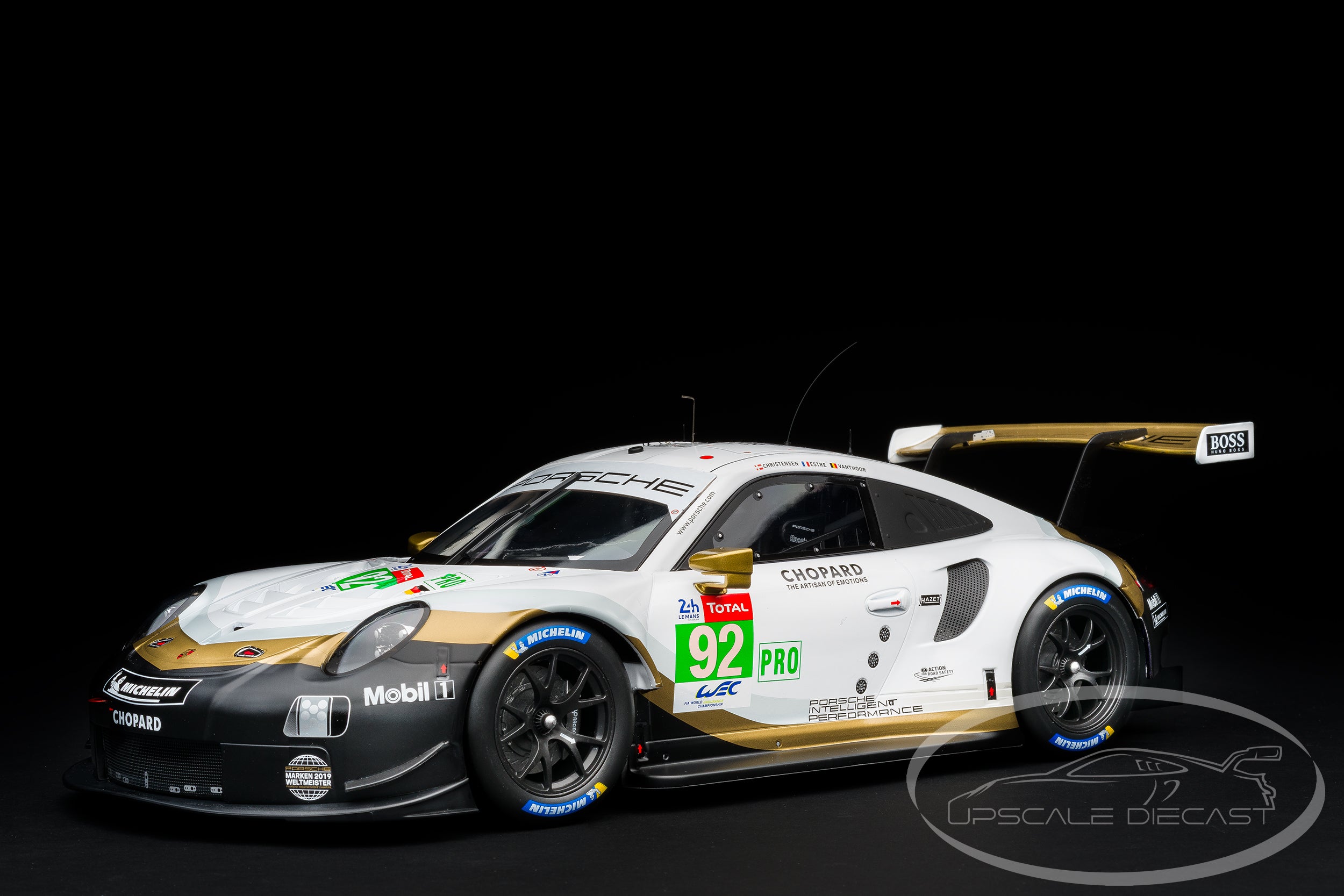 IXO 1:12 Porsche 911 991 RSR No.92 24h Le Mans 2019 Porsche GT Team