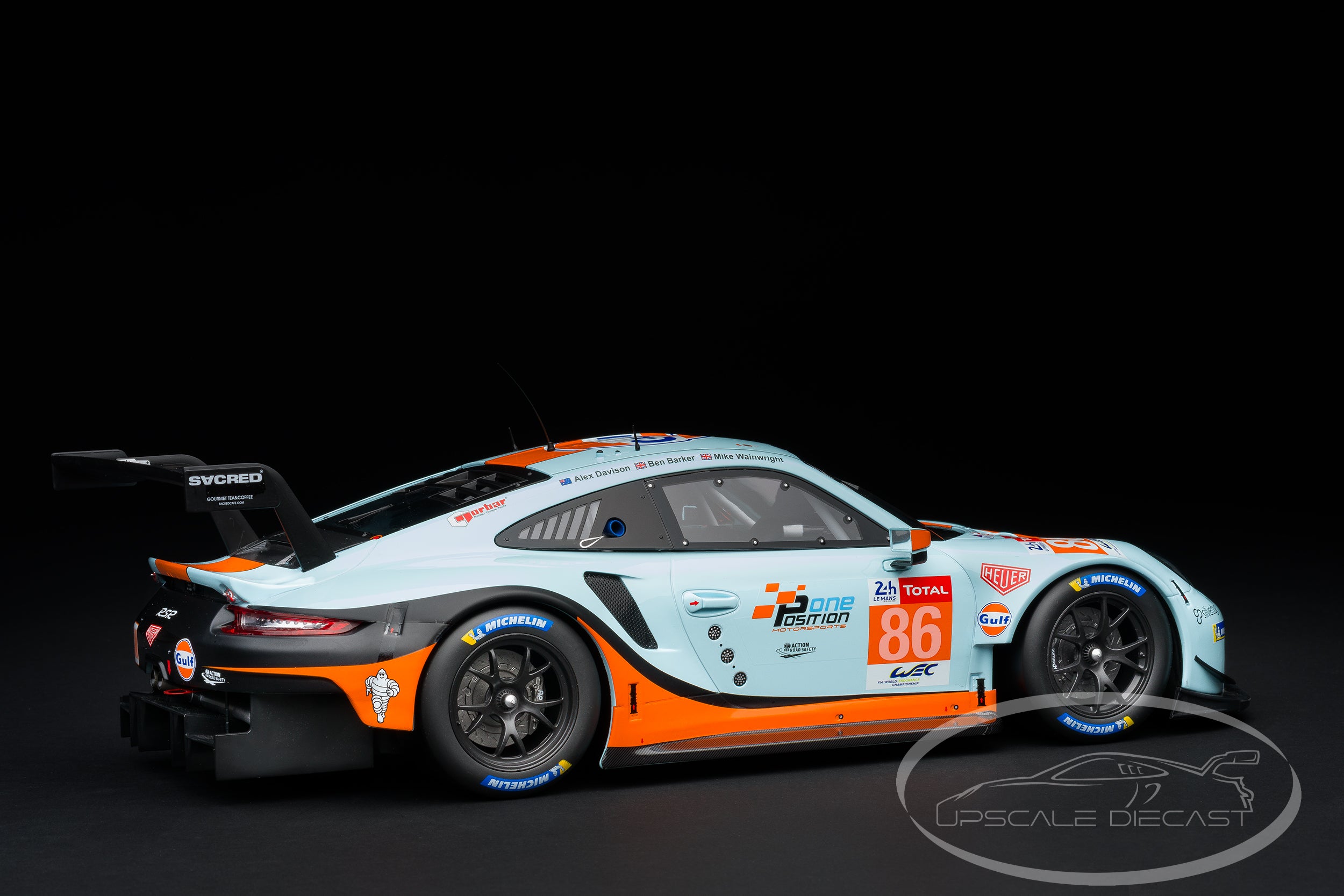 IXO 1:12 Porsche 911 RSR #86 24 Hours of Le Mans 2018 Gulf Racing