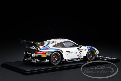 IXO 1:18 Porsche 911 GT3 R No.22 24h Spa 2021 Martini Racing GPX