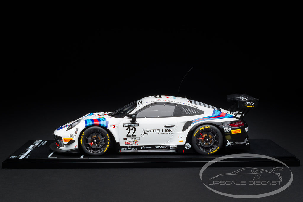 IXO 1:18 Porsche 911 GT3 R No.22 24h Spa 2021 Martini Racing GPX