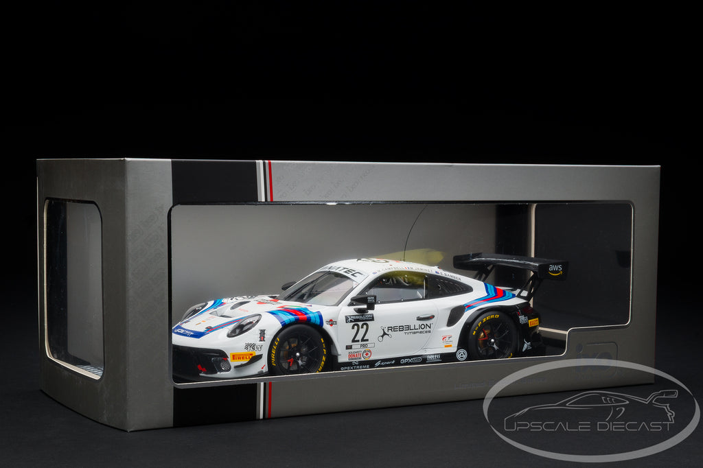 IXO 1:18 Porsche 911 GT3 R No.22 24h Spa 2021 Martini Racing GPX