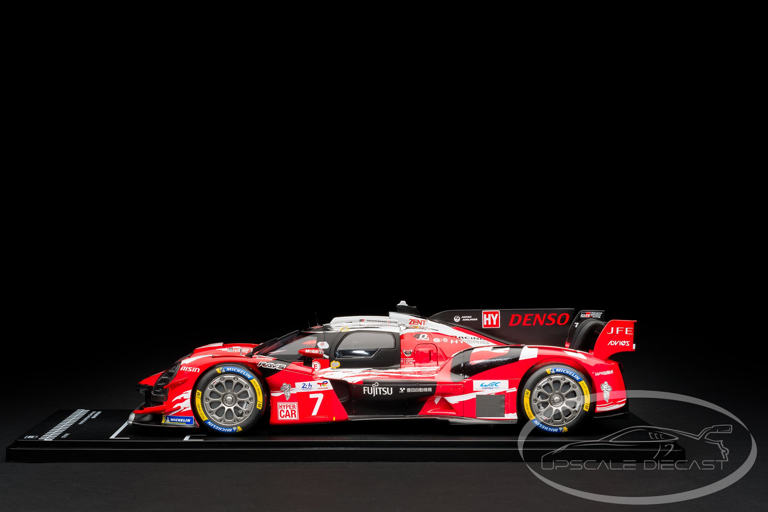 IXO 1:18 Toyota GR010 Hybrid No.7 5th 24h Le Mans 2025 Toyota Gazoo Racing