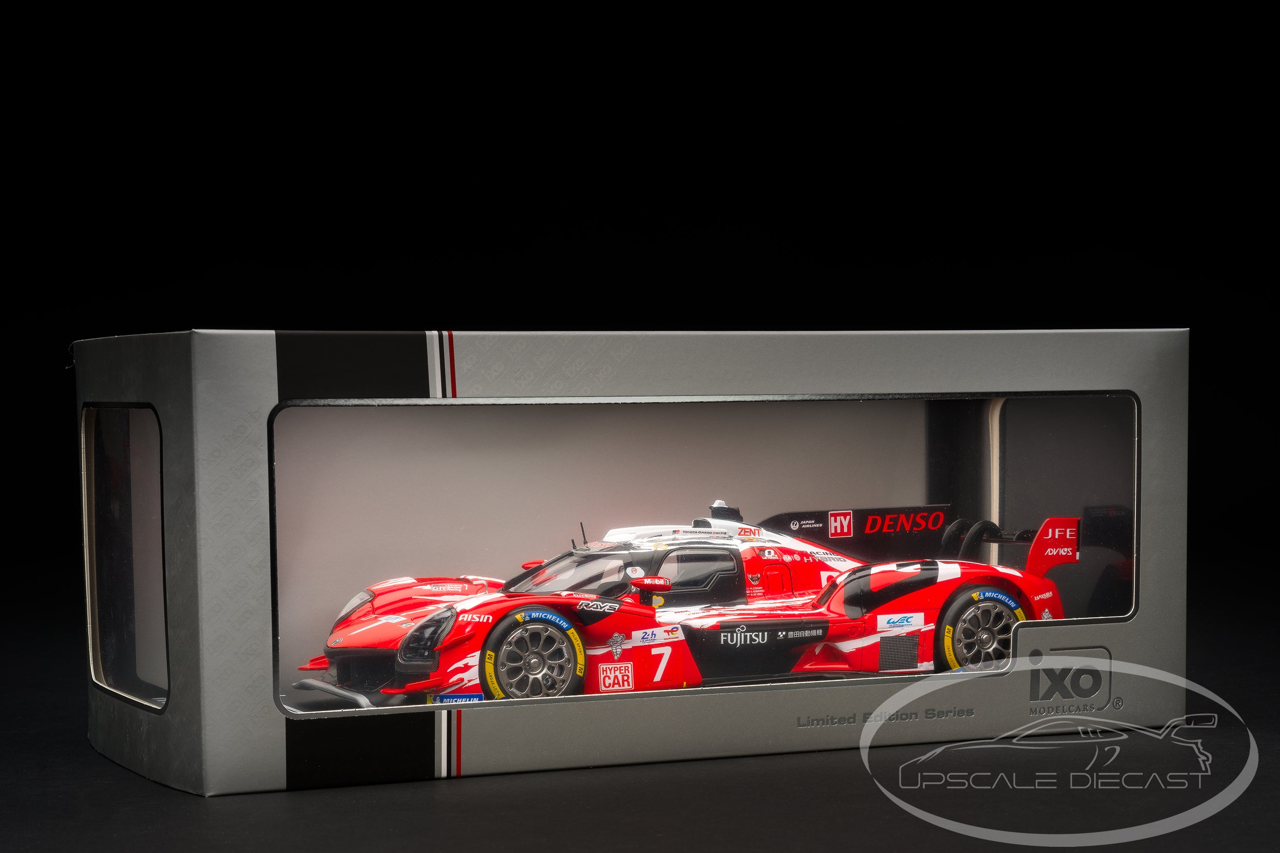 IXO 1:18 Toyota GR010 Hybrid No.7 5th 24h Le Mans 2025 Toyota Gazoo Racing