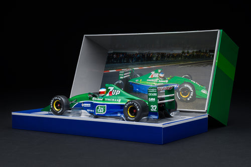 Werk83 1/18 Jordan J191 F1 Michael Schumacher Belgian GP 1991 Team 7 Up