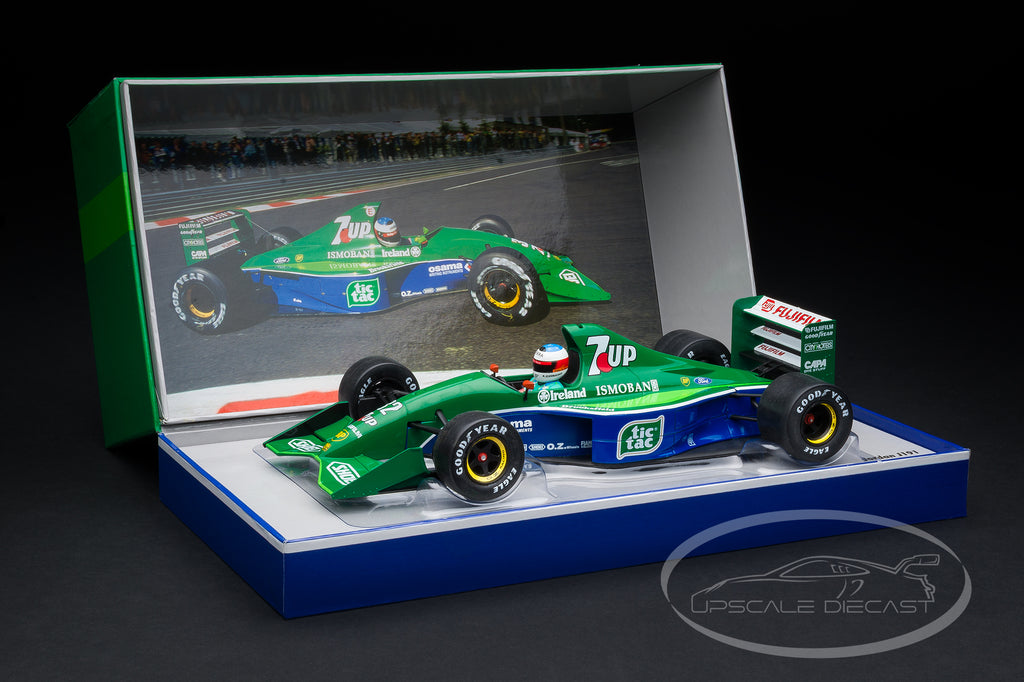 Werk83 1/18 Jordan J191 F1 Michael Schumacher Belgian GP 1991 Team 7 Up