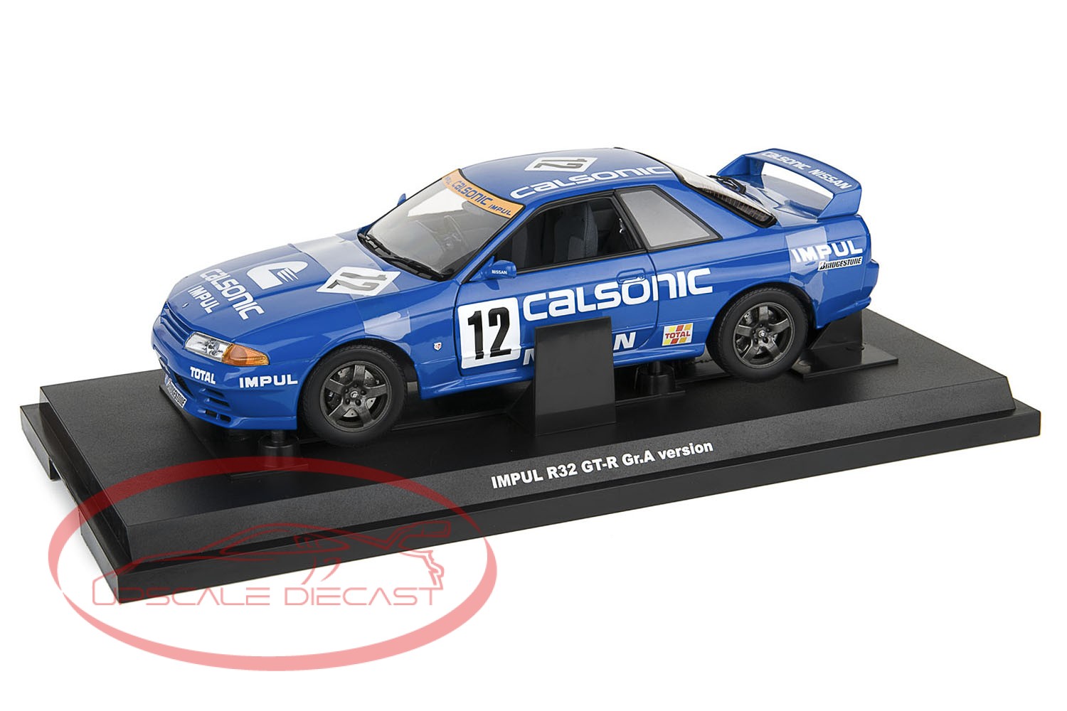 Kyosho 1:18 Nissan R32 Skyline GT-R Calsonic Street Version Scale Model