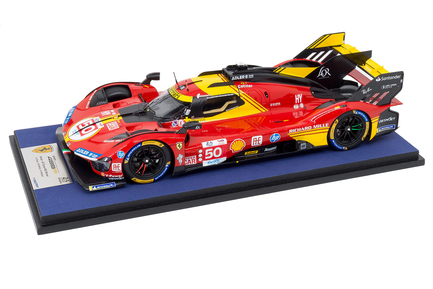 Looksmart 1:18 Ferrari 499P 2024 Le Mans Winner image 0