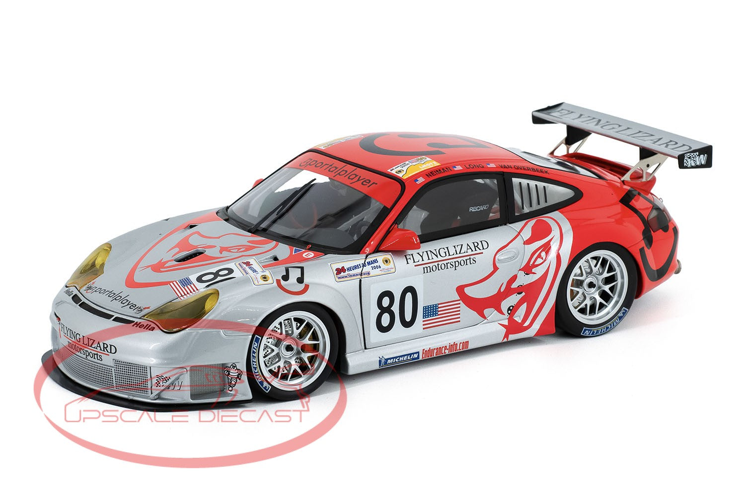 Minichamps 1:18 Porsche 911 GT3 RSR Flying Lizard Scale Model