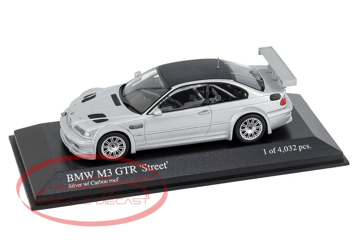 Minichamps 1:43 BMW E46 M3 GTR Carbon Roof – Upscale Diecast
