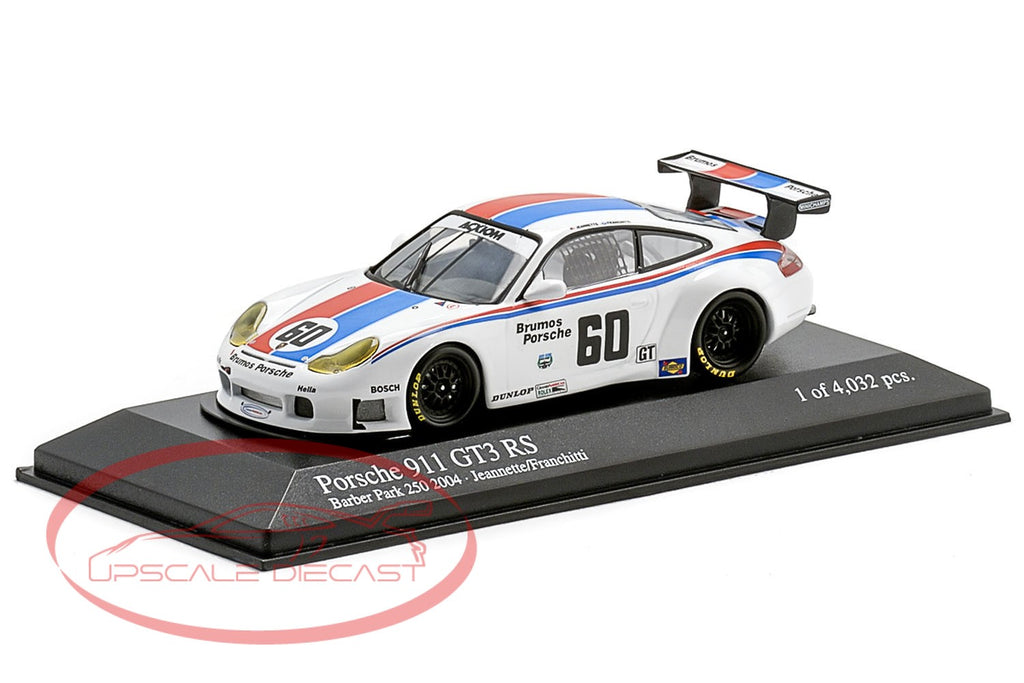 Minichamps 1:43 Porsche 911 GT3 RS Brumos Scale Model