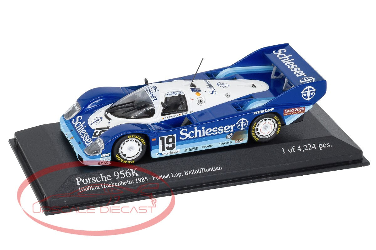 Minichamps 1:43 Porsche 956K Scheisser Hockenheim Scale Model