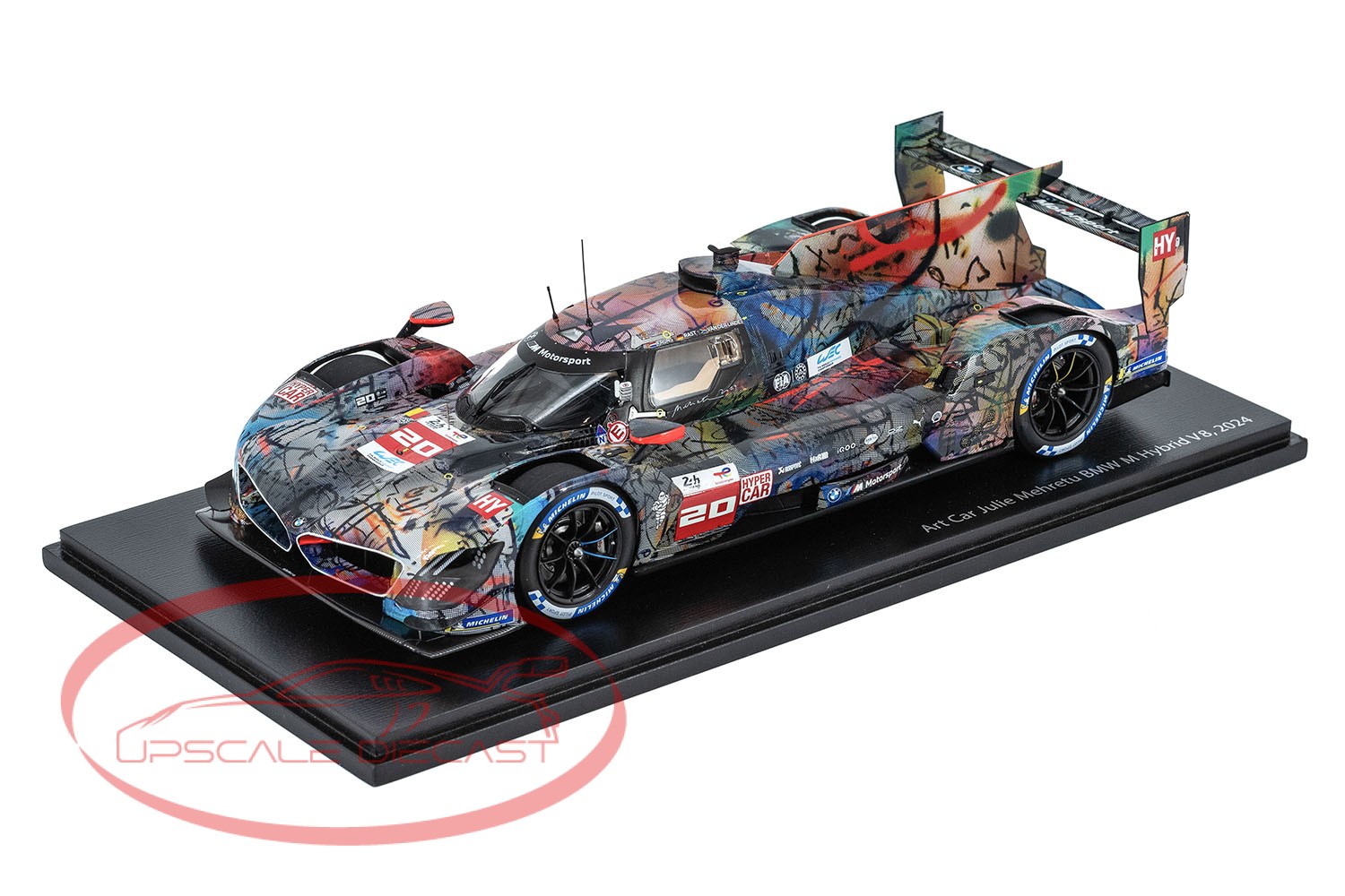 Spark 1:18 Scale Model BMW M V8 Hybrid Museum Edition Art Car