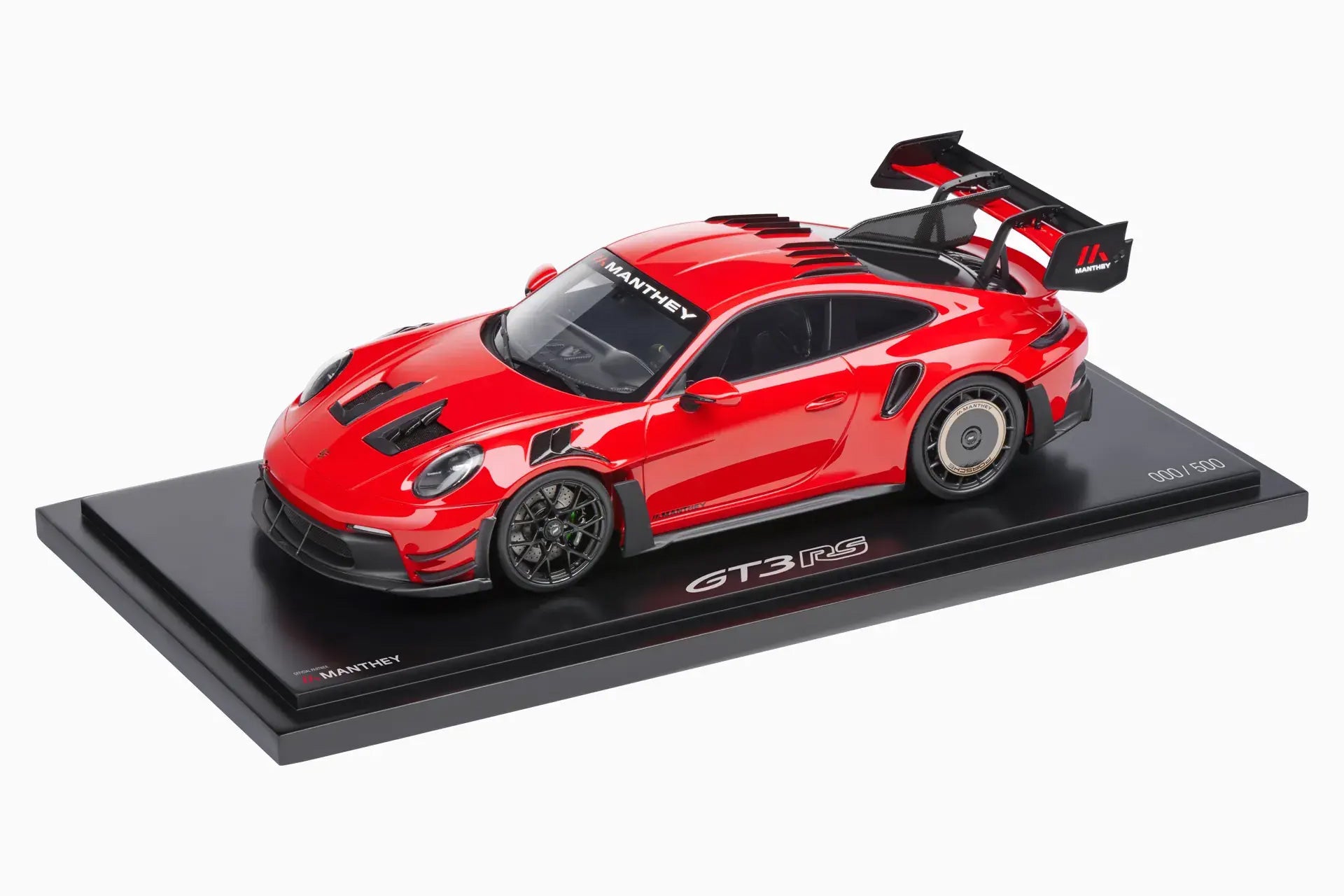 Spark 1:18 Porsche 911 992 GT3 RS Manthey Guards Red