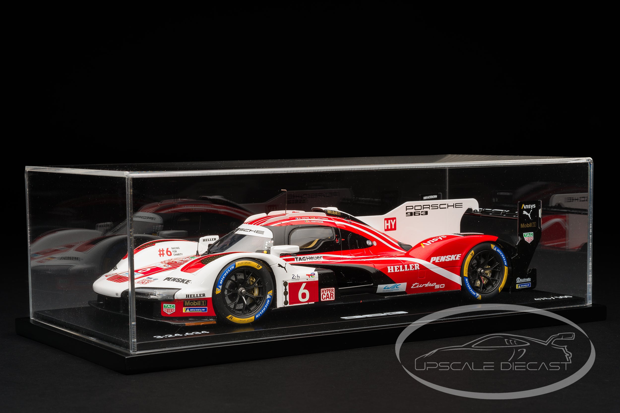 Spark 1:18 Porsche 963 2024 Le Mans 24 hr Dealer Packaging