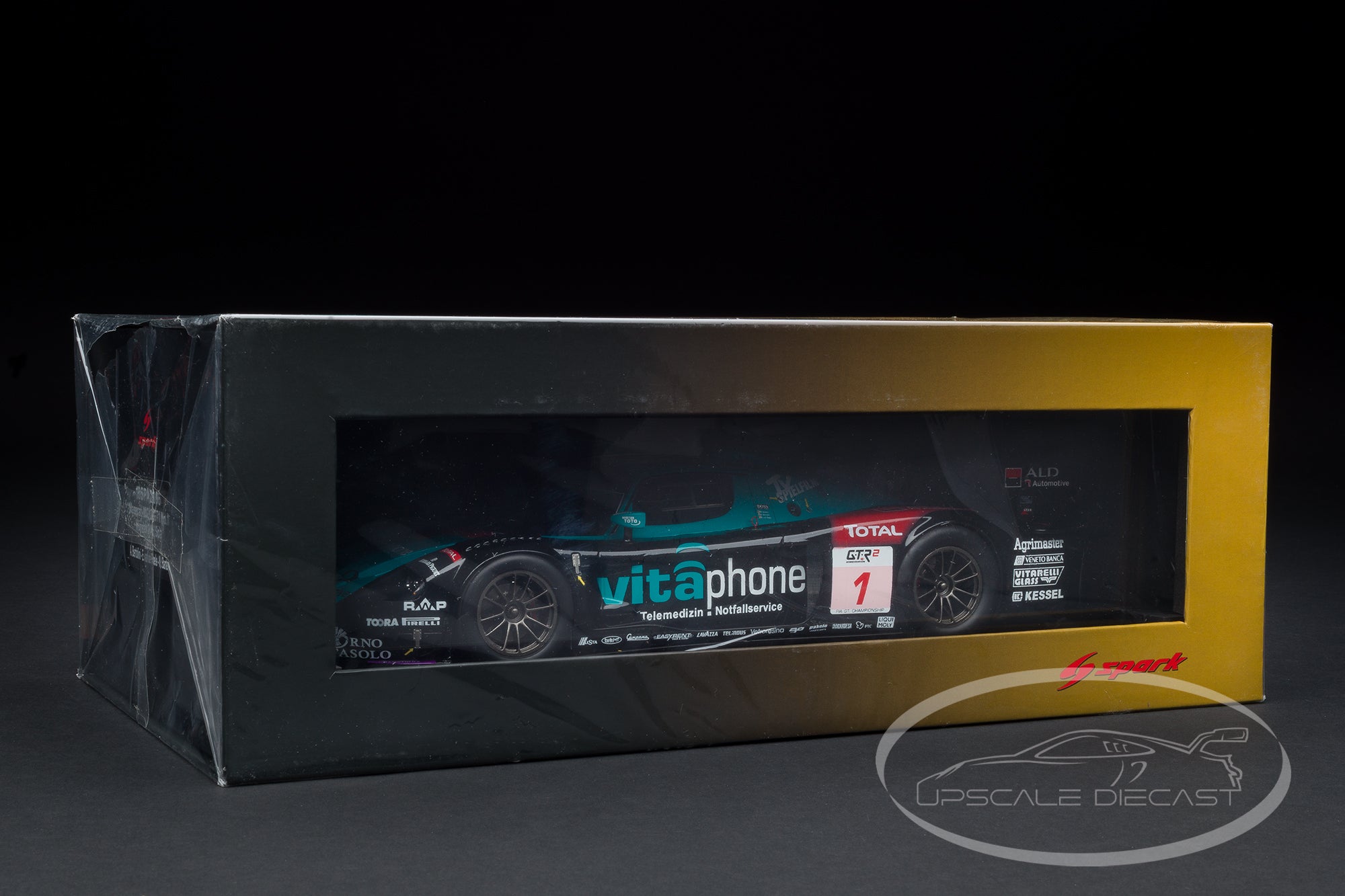 Spark 1:18 Maserati MC12 No.1 Winner Spa 24 Hours 2006 Bertolini Bartels Van de Poele