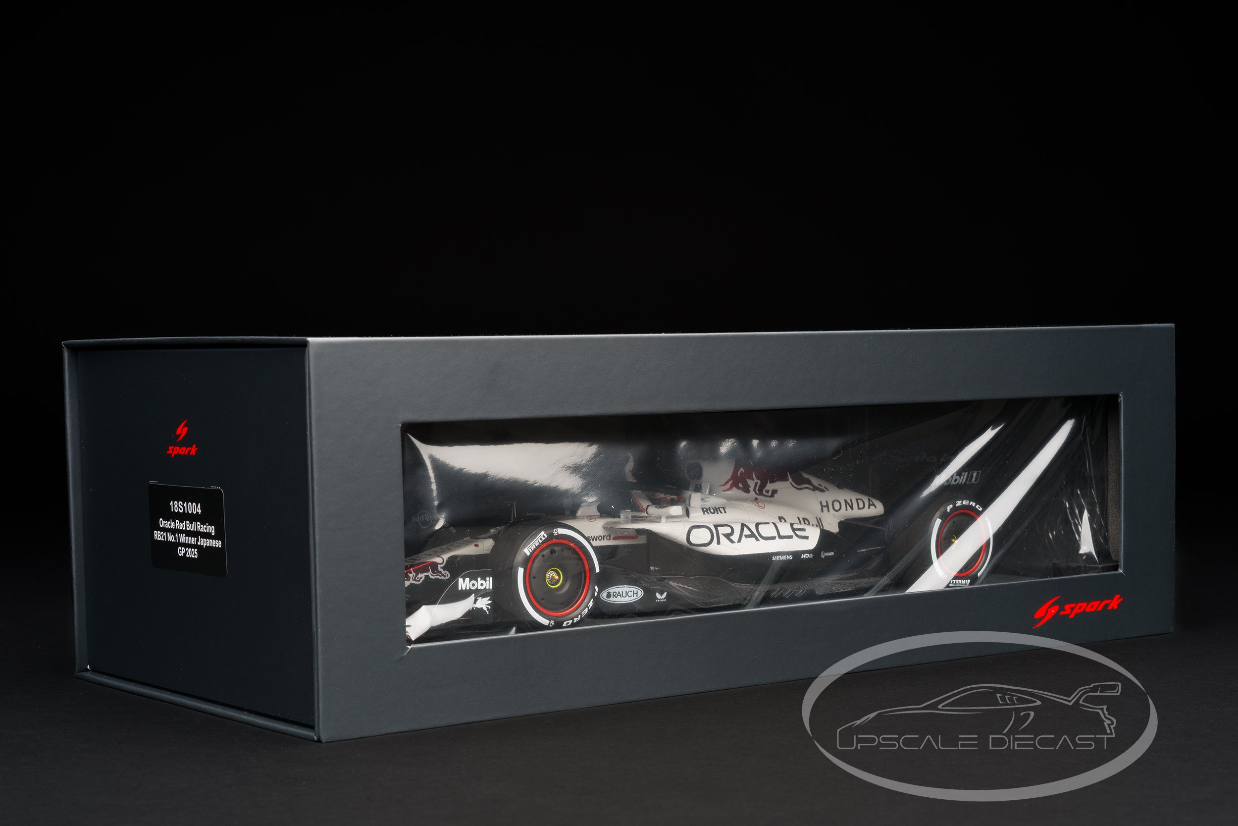Spark 1:18 Red Bull Racing RB21 Japan GP Winner 2025 Max Verstappen