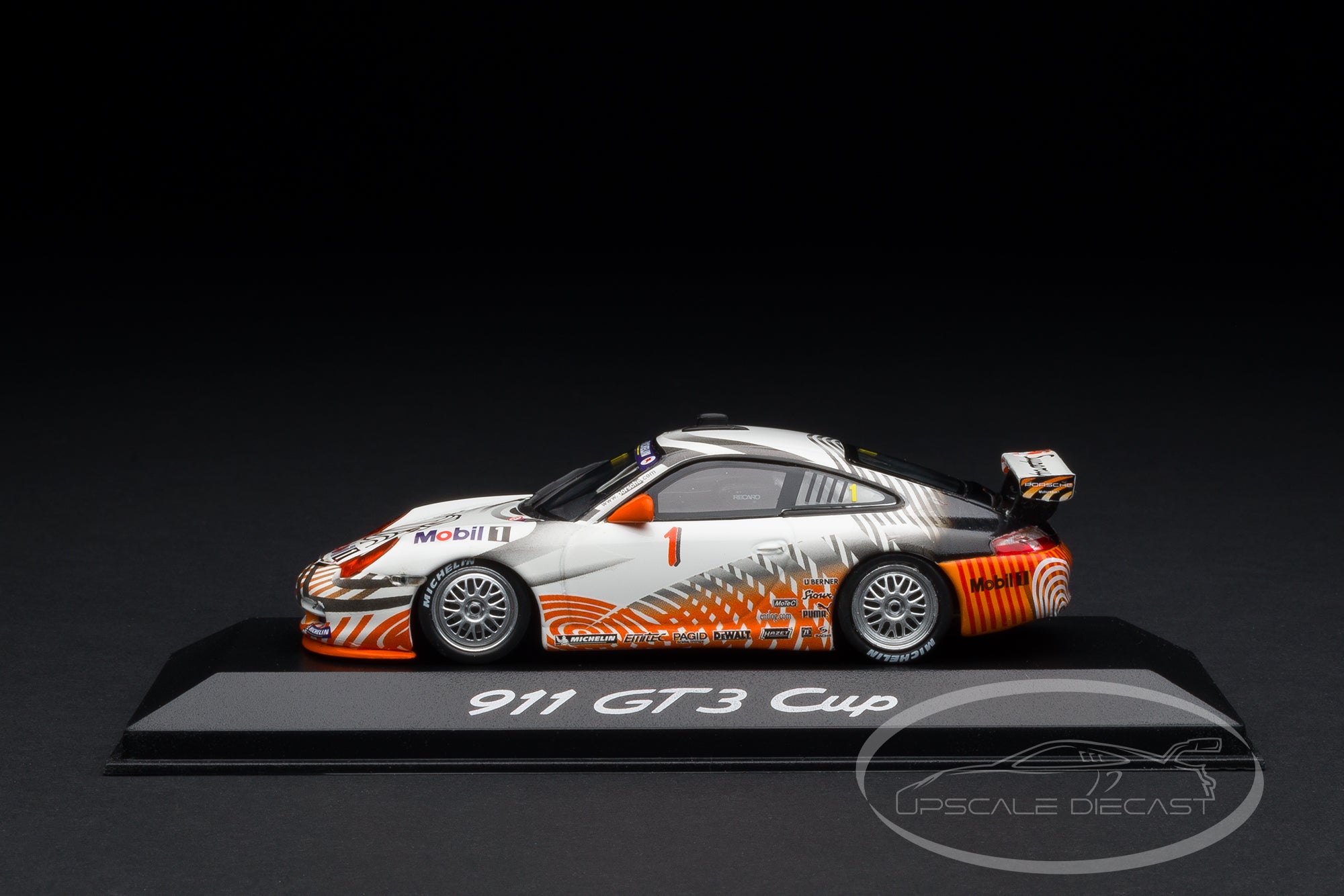 1/43 MINICHAMPS ミニカーポルシェ996前期型GT3CS 7台 Minichamps 1:43 Porsche 996 GT3 Cup VIP Livery with Porsche