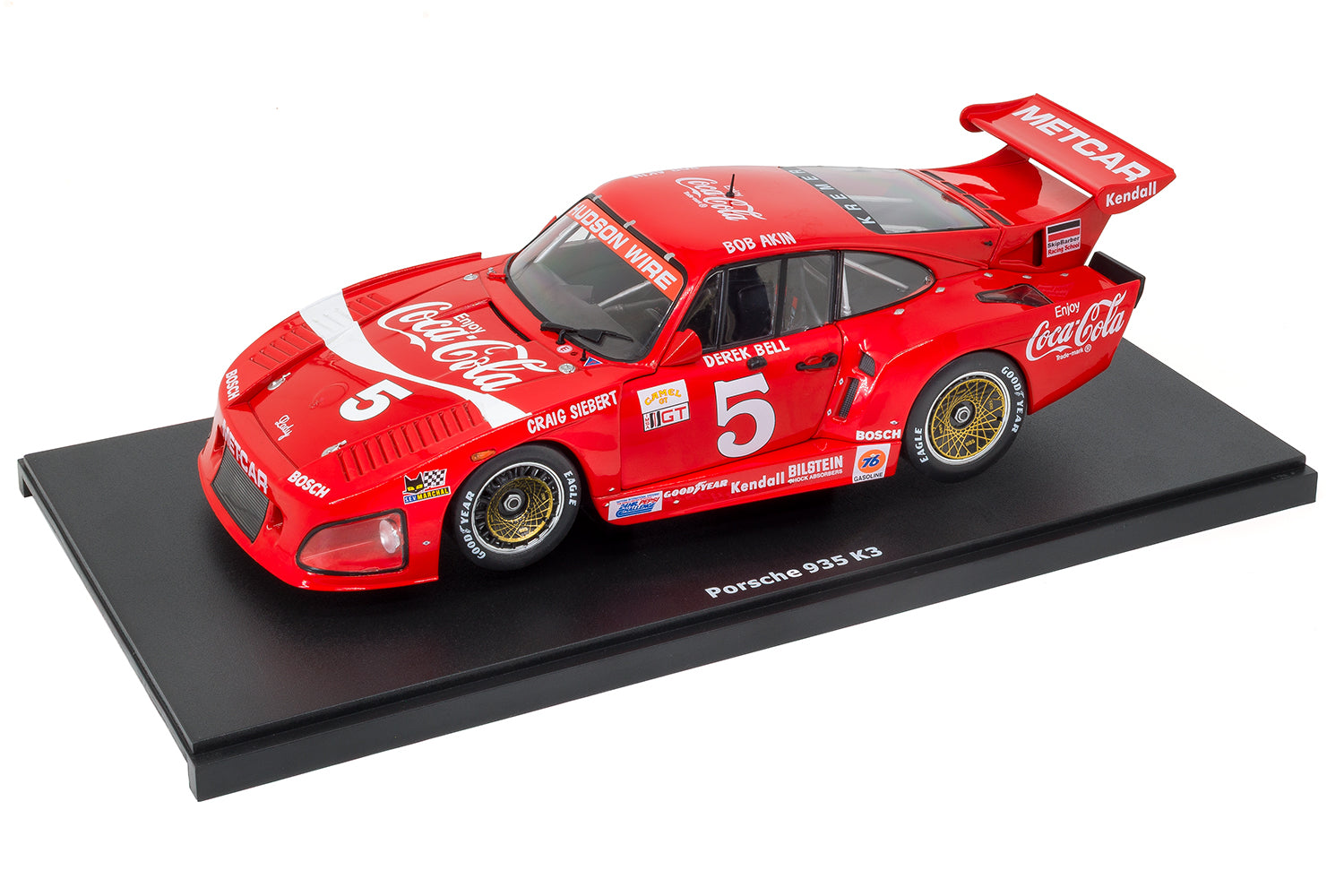 Werk83 1:18 Porsche 935 K3 Coca-Cola Livery Derek Bell Scale Model