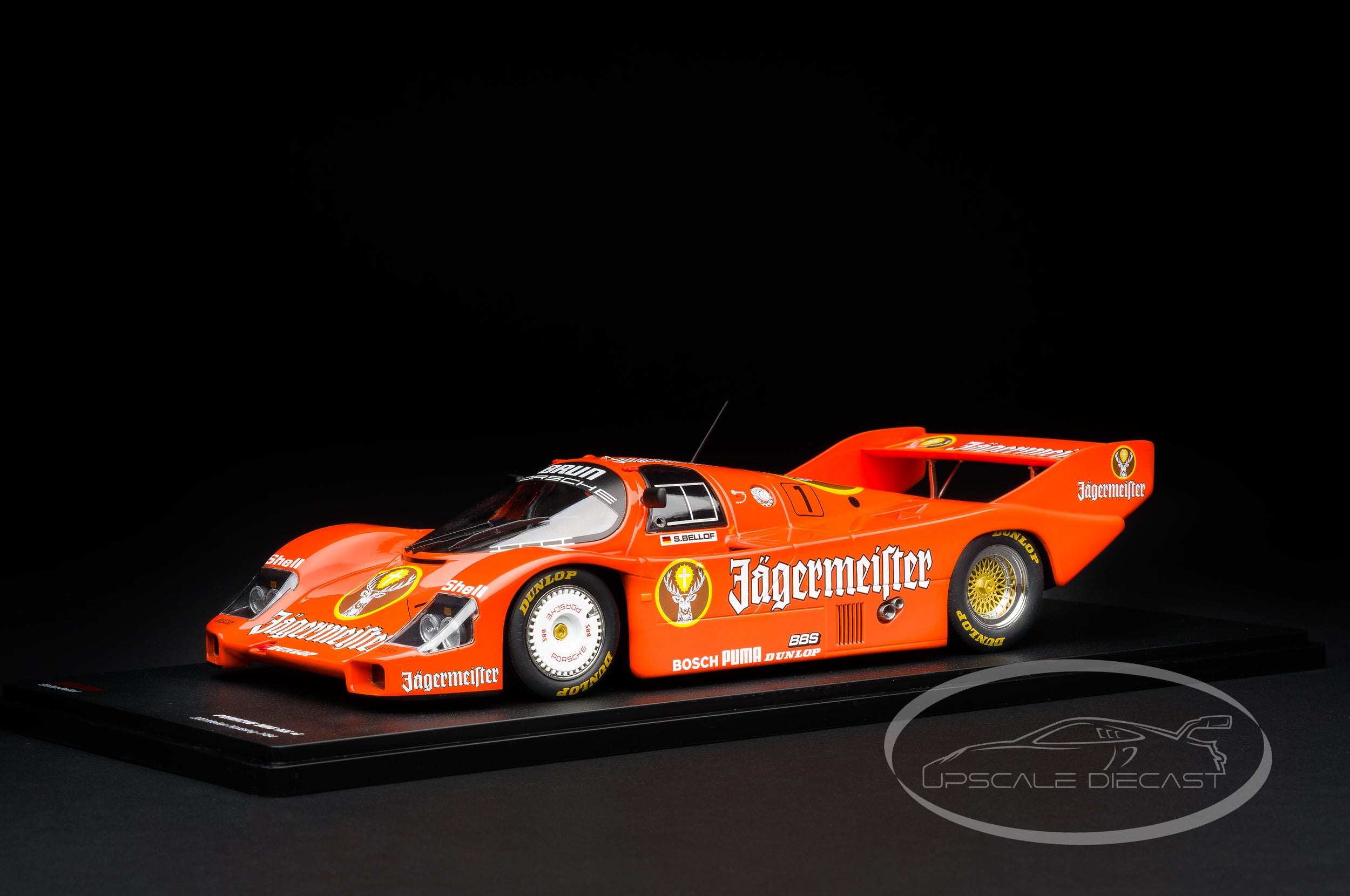 Werk 83 1:18 Porsche 956K Brun #1 3rd 200 Miles Norisring DRM 1984
