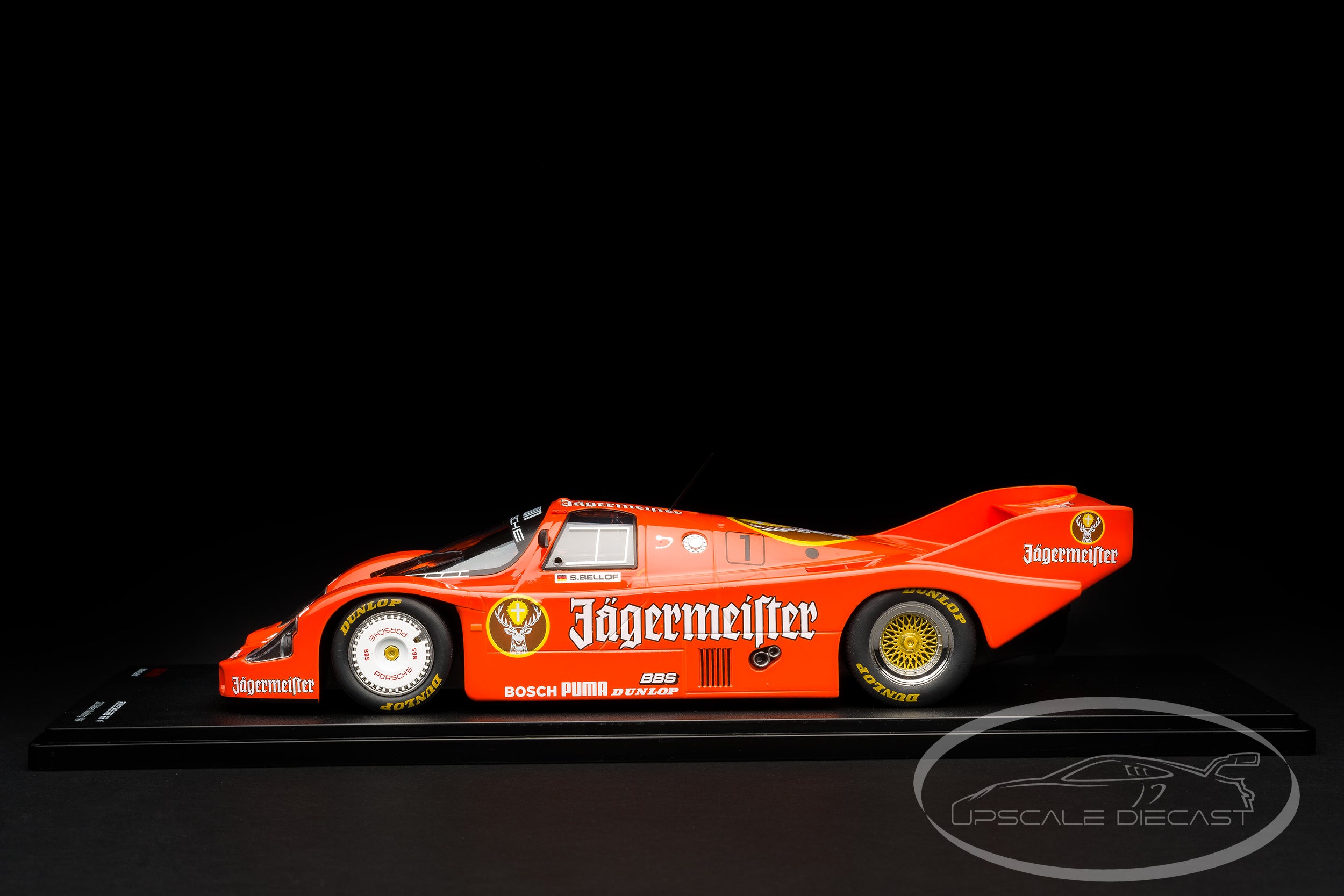 Werk 83 1:18 Porsche 956K Brun #1 3rd 200 Miles Norisring DRM 1984