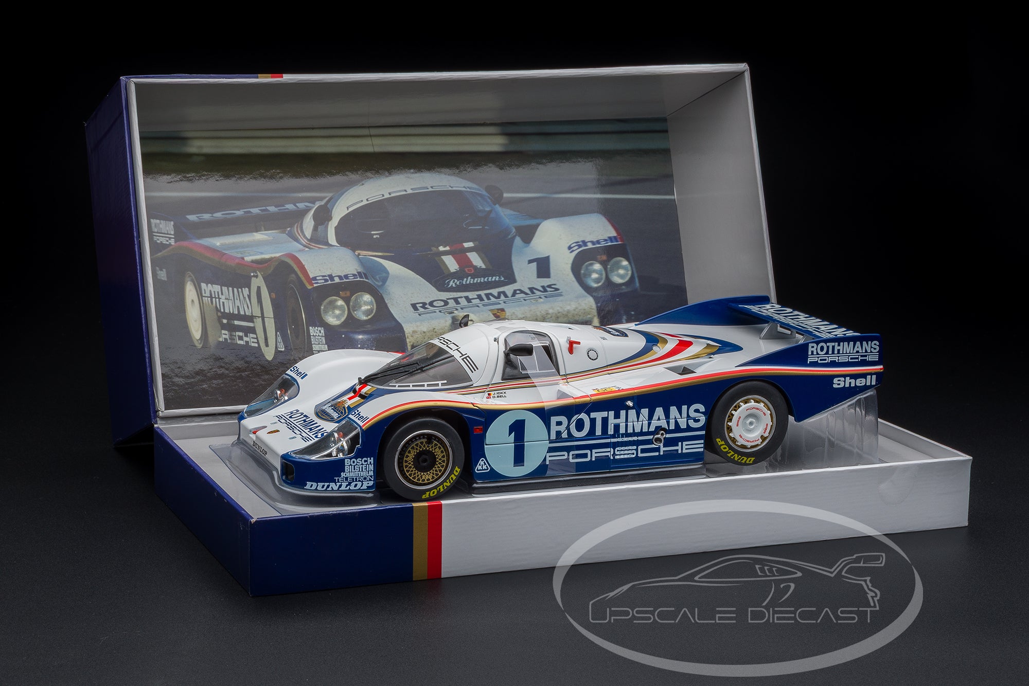 Werk83 1-18 Scale Porsche 956 LH #1 LeMans Winner 1982