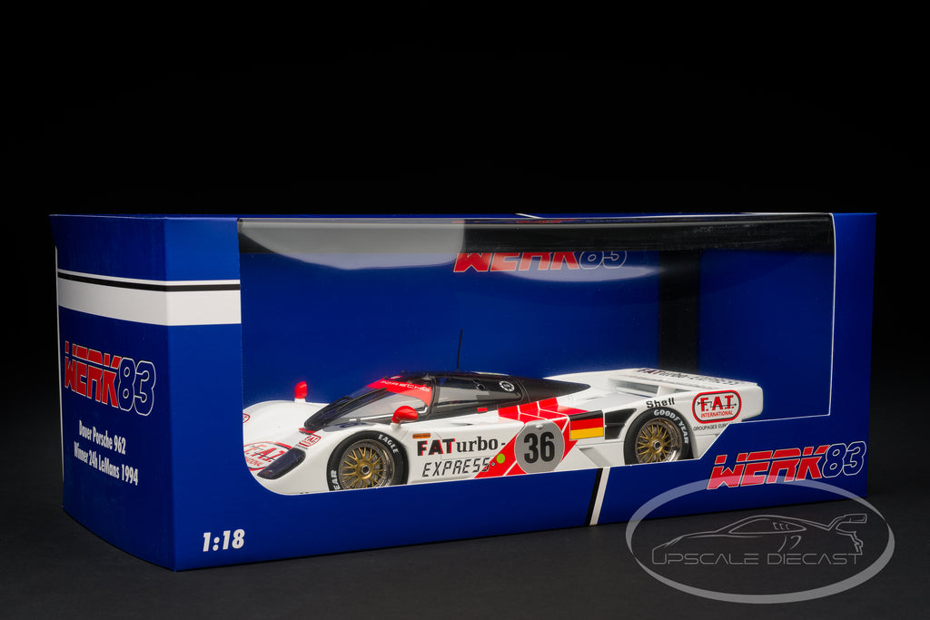 Werk83 1:18 Dauer Porsche 962 No.36 Winner Le Mans 1994