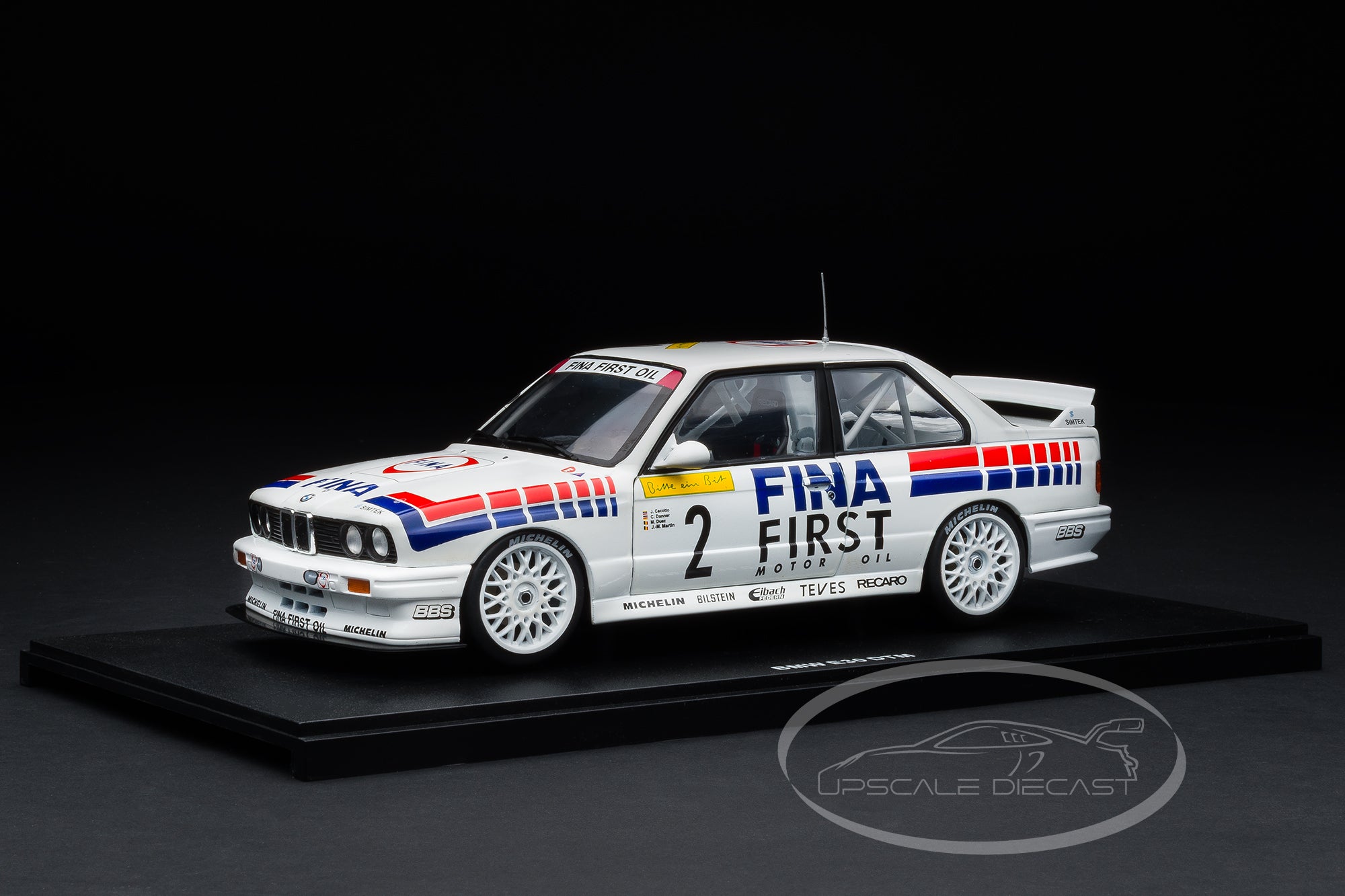 【新品】DEATH NYC 版画 2015年:初期QUEEN - M3(E30) Werk83 1:18 BMW M3 E30 No.2 Winner 24h Nürburgring 1992 FINA