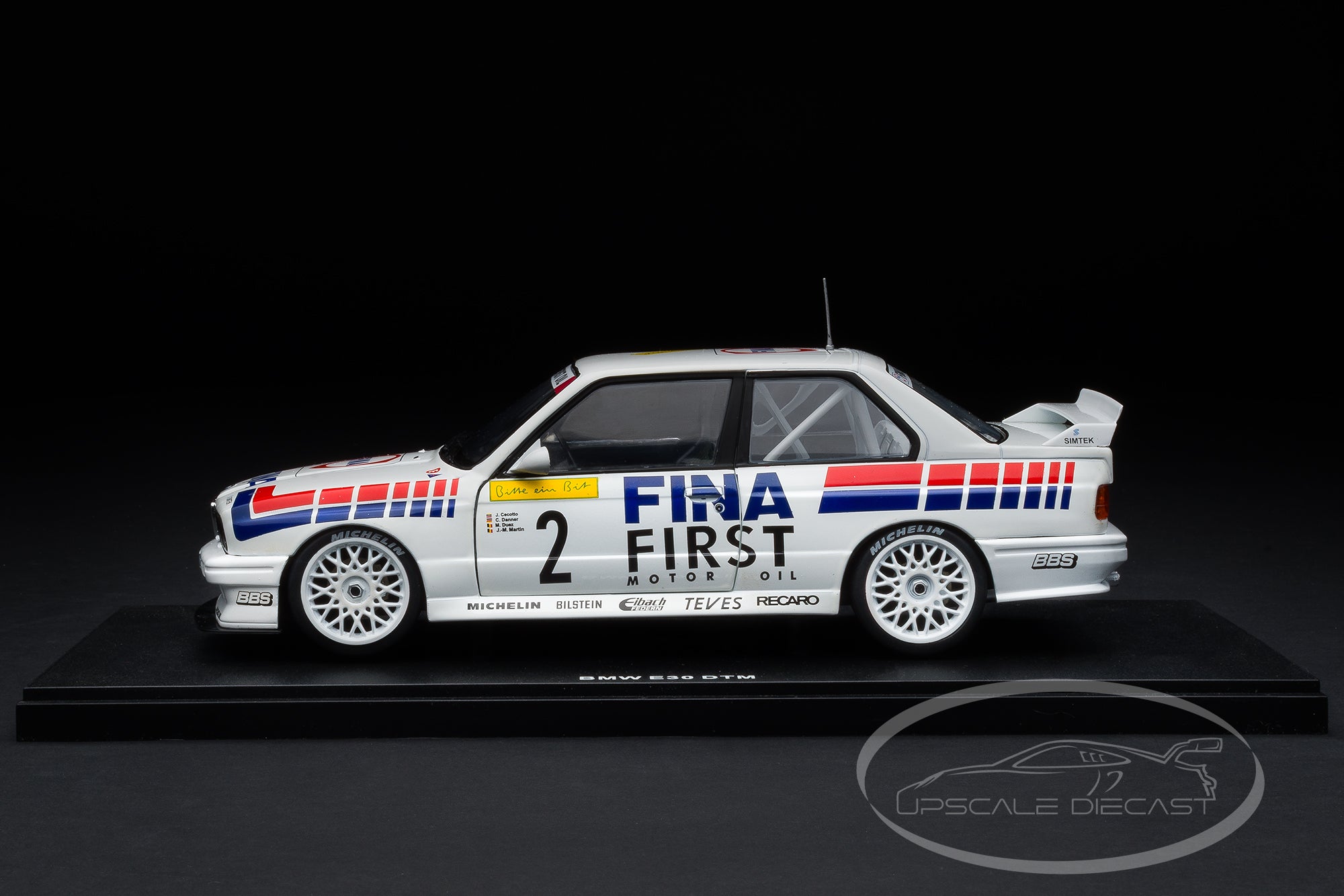 Werk83 1:18 BMW M3 E30 No.2 Winner 24h Nürburgring 1992 FINA Motorsport Team