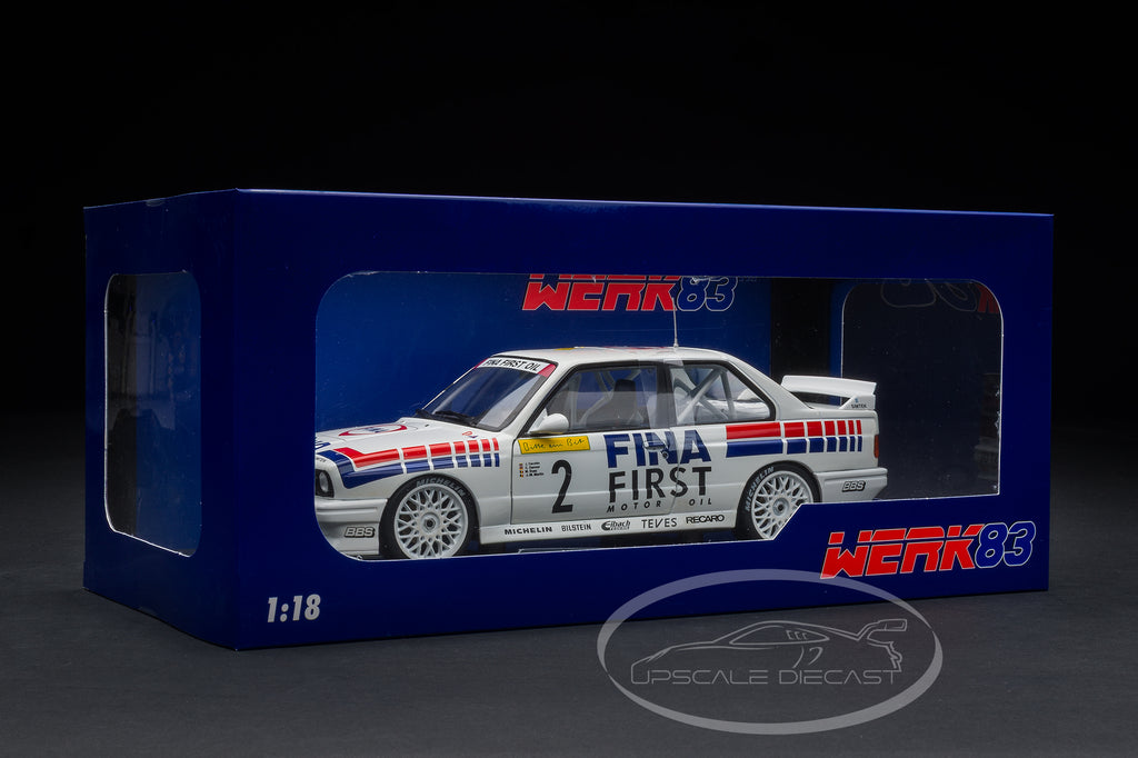 Werk83 1:18 BMW M3 E30 No.2 Winner 24h Nürburgring 1992 FINA Motorsport Team