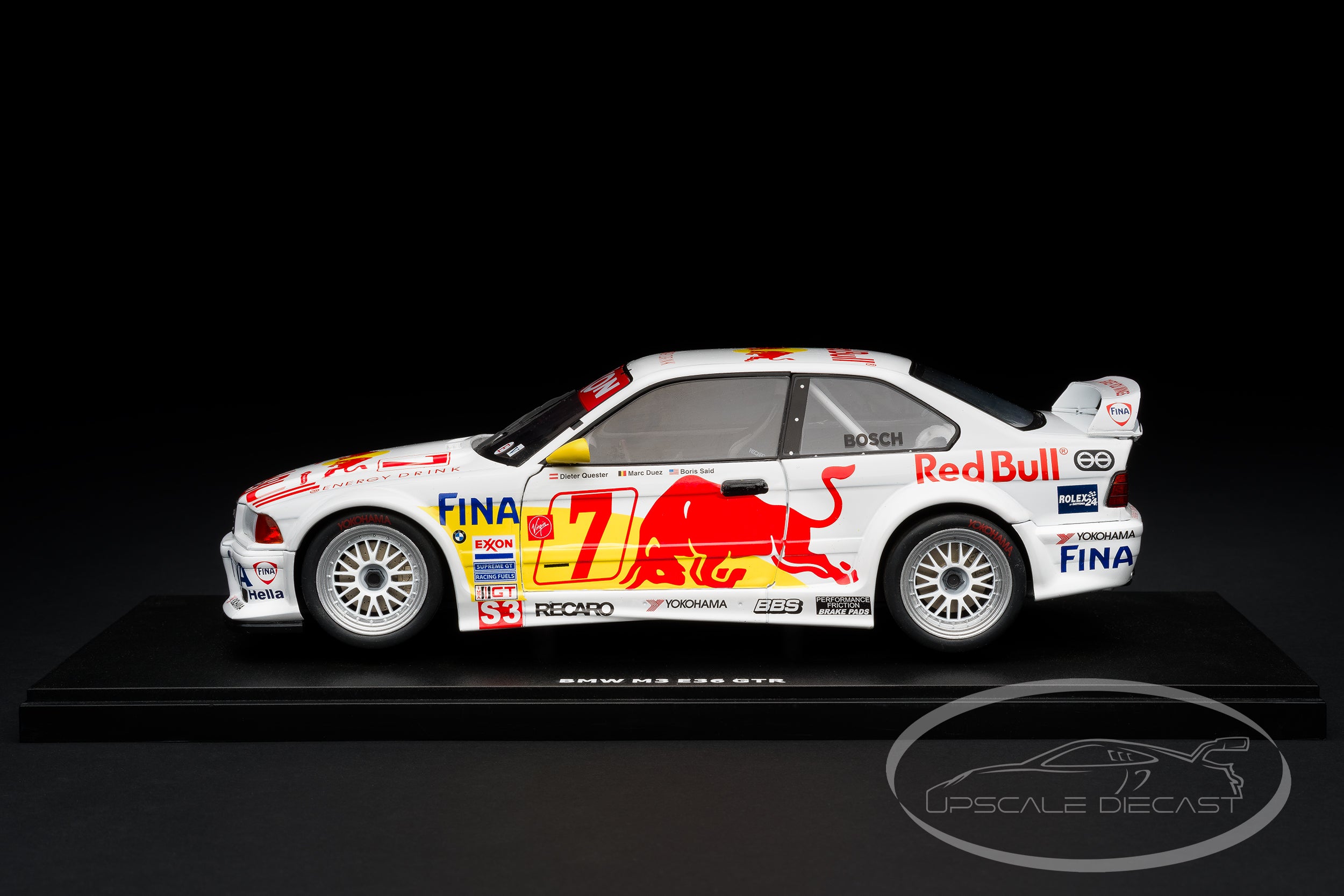 WERK83 1:18 BMW M3 GTR E36 No.7 24h Daytona 1997 Prototype Technology Group