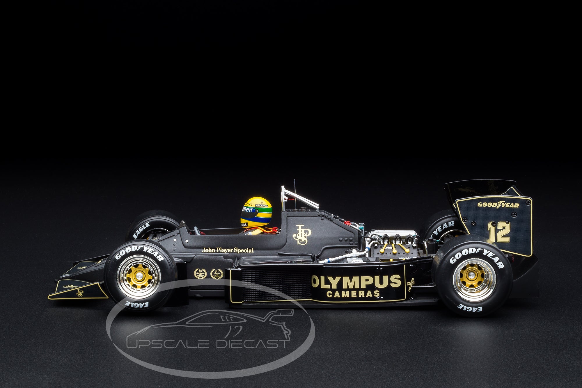 Werk83 1:18 Lotus 97T Ayrton Senna 1985 Monaco GP Winner – Upscale