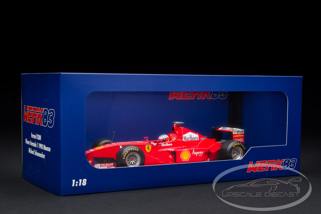 Werk83 1:18 Ferrari F300 No.3 Winner Italian GP Formula 1 1998 Schumacher
