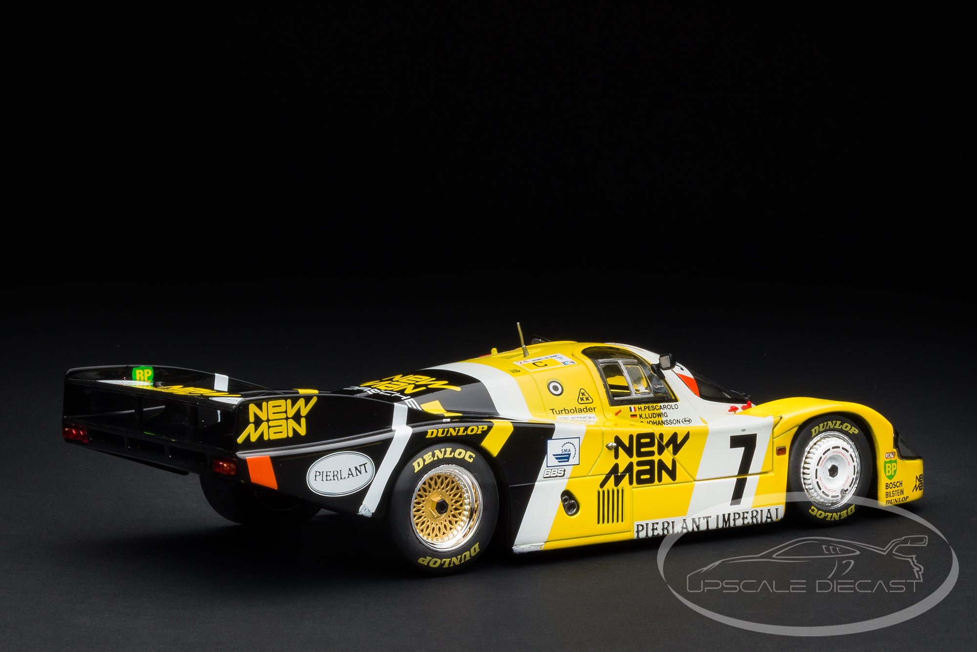 Werk83 1:18 Porsche 956 LH No.7 New-Man Winner 24h Le Mans 1984 Team Joest
