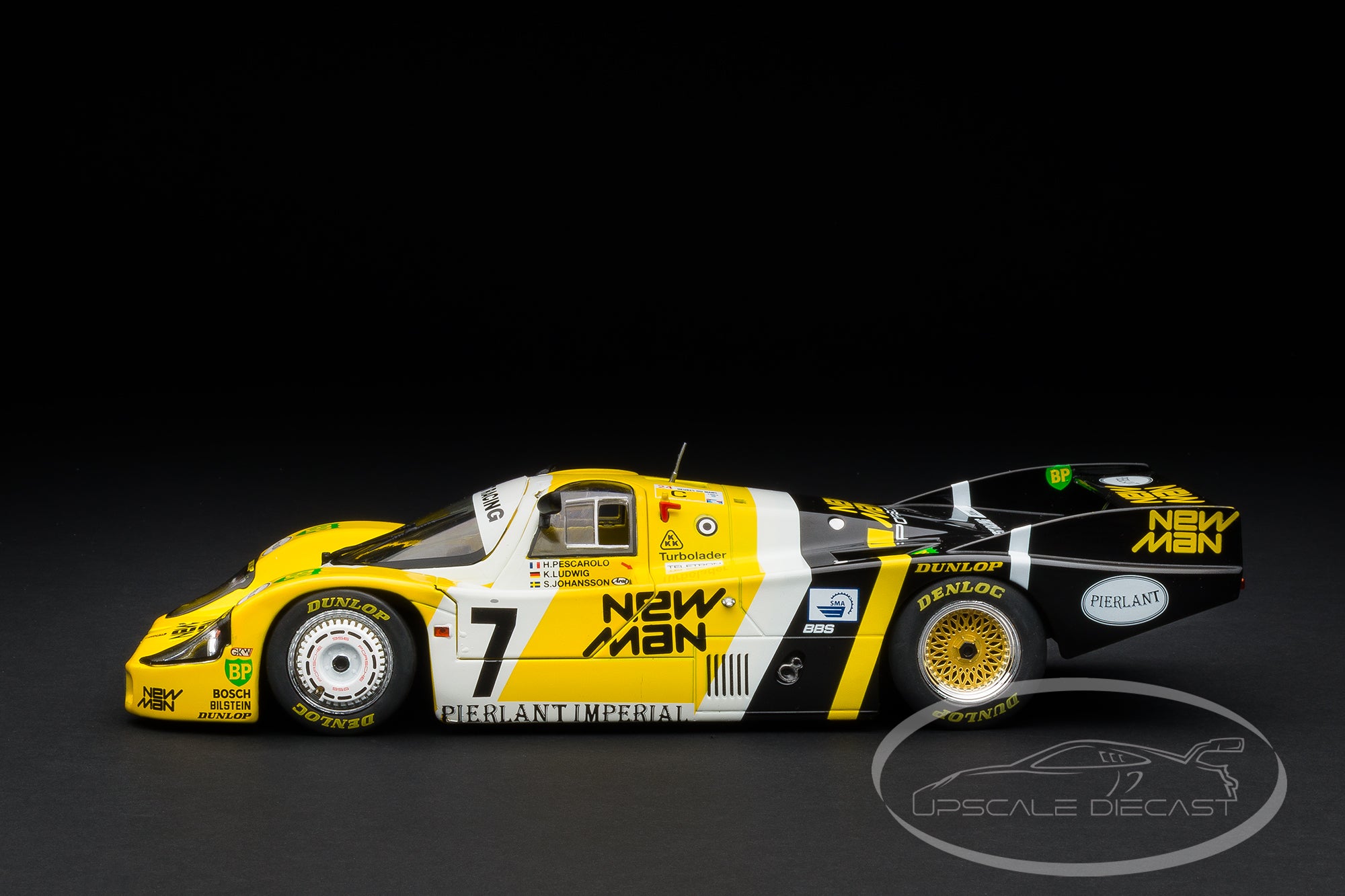 Werk83 1:18 Porsche 956 LH No.7 New-Man Winner 24h Le Mans 1984 Team Joest