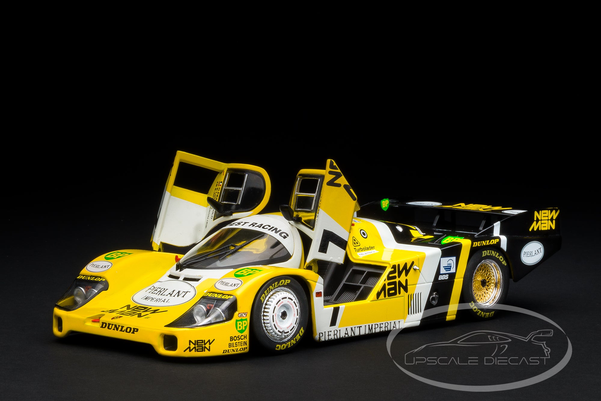Werk83 1:18 Porsche 956 LH No.7 New-Man Winner 24h Le Mans 1984 Team Joest