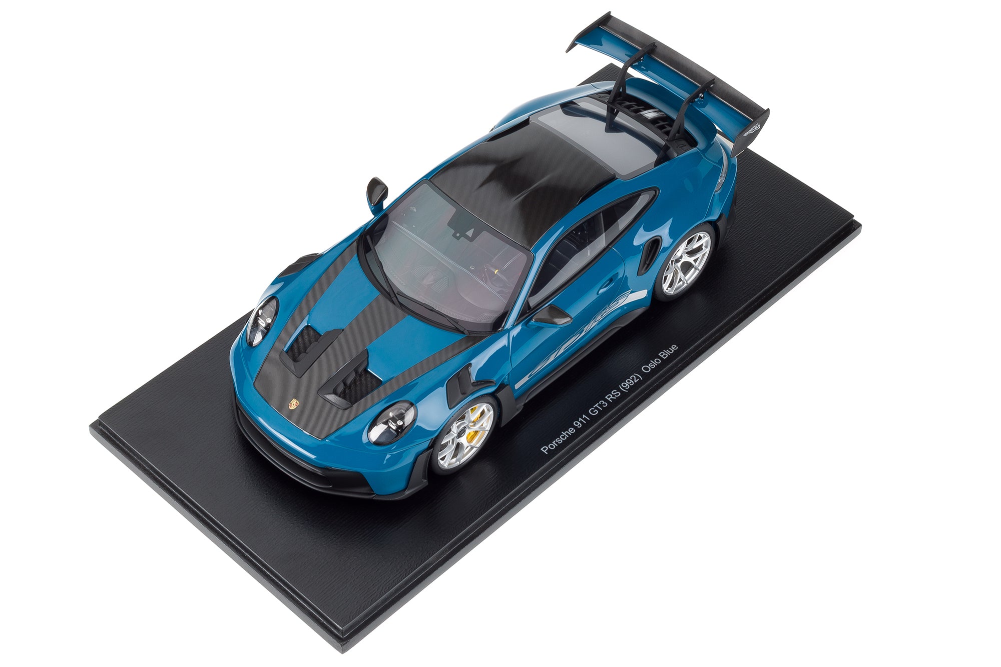 Spark 1:18 Porsche 911 GT3 RS Paint To Sample Oslo Blue – Upscale Diecast Exclusive image 3