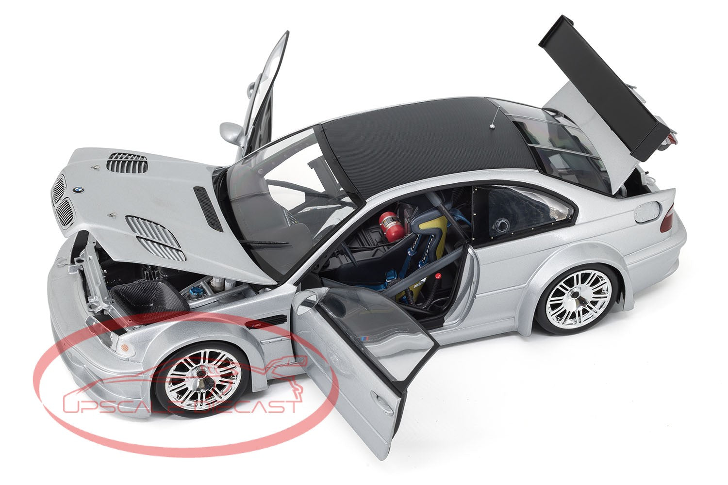 Minichamps 1:18 BMW E46 M3 GTR Carbon Roof image 1