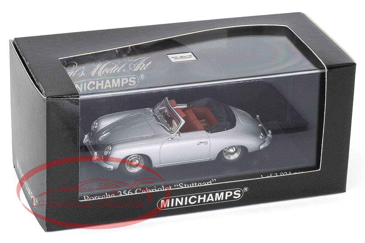 Minichamps 1:43 Porsche 356 Cabriolet Stuttgart 1954 image 2