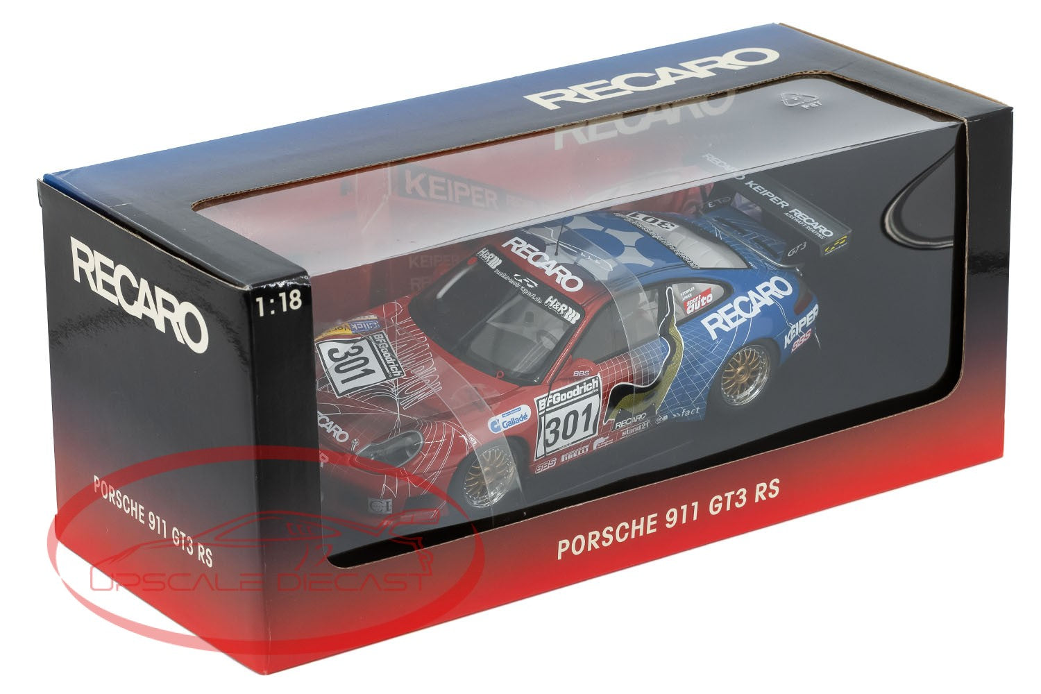 AUTOart 1:18 Porsche 996 GT3 RS Recaro image 4